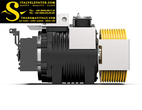 ĐỘNG CƠ MÁY KÉO THANG MÁY SICOR MK-SG22BF-450-1.5