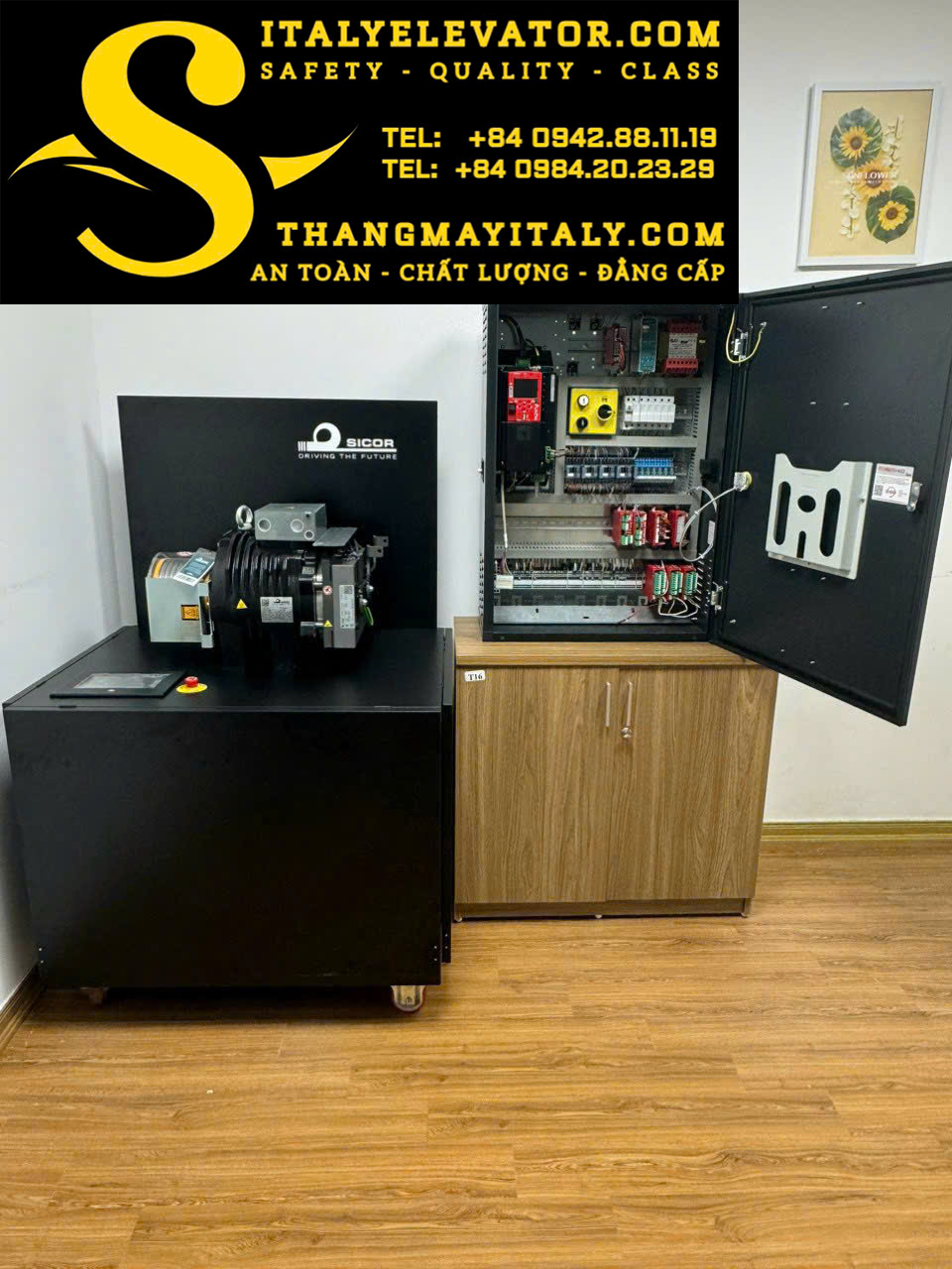 Tủ điện thang máy nhập khẩu: Nâng tầm an toàn và hiệu suất cho hệ thống thang máy.