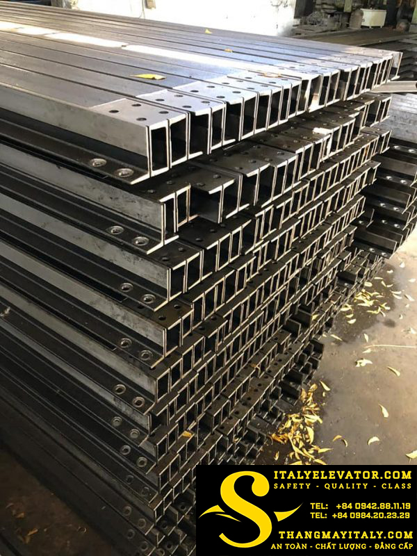 RAY DẪN HƯỚNG CABIN THANG MÁY MONTEFERRO ITALY RTM-T89-5M/1RAY+BASS;