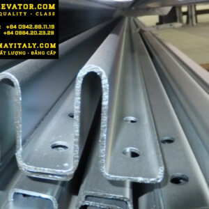 RAY DẪN HƯỚNG ĐỐI TRỌNG THANG MÁY CÔNG NGHỆ ITALY SẢN XUẤT TẠI CHINA RTM-T50A-5M/1RAY+BASS;