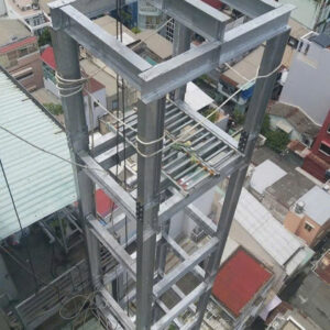 KHUNG THÉP THANG MÁY