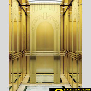 CABIN THANG MÁY INOX GƯƠNG HOA VĂN 6