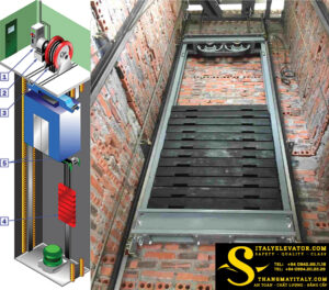 ĐỐI TRỌNG THANG MÁY BẰNG THÉP