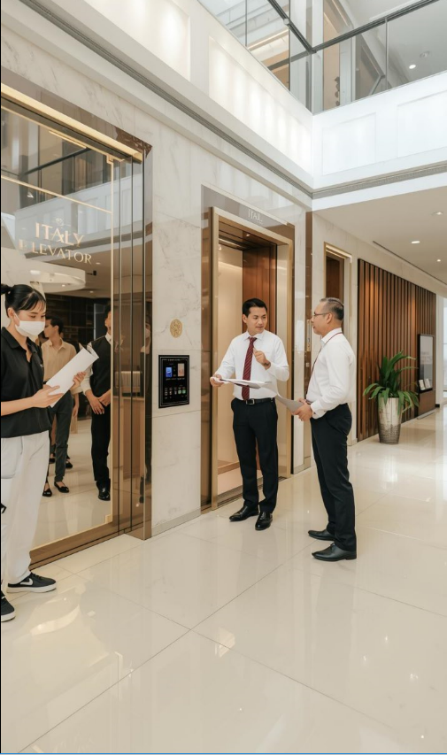 DỰ ÁN ITALY ELEVATOR – NHÀ KHÁCH CAO CẤP